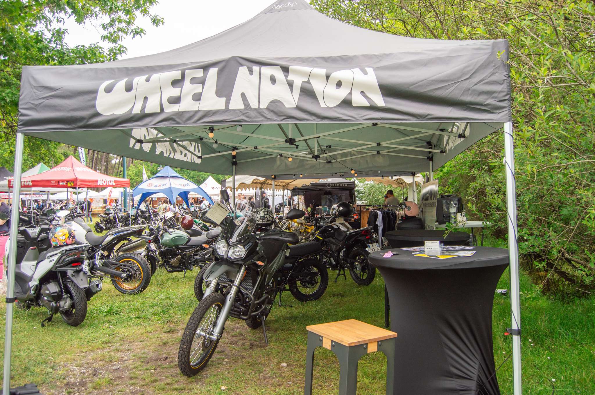 WheelNation au rassemblement mécarock